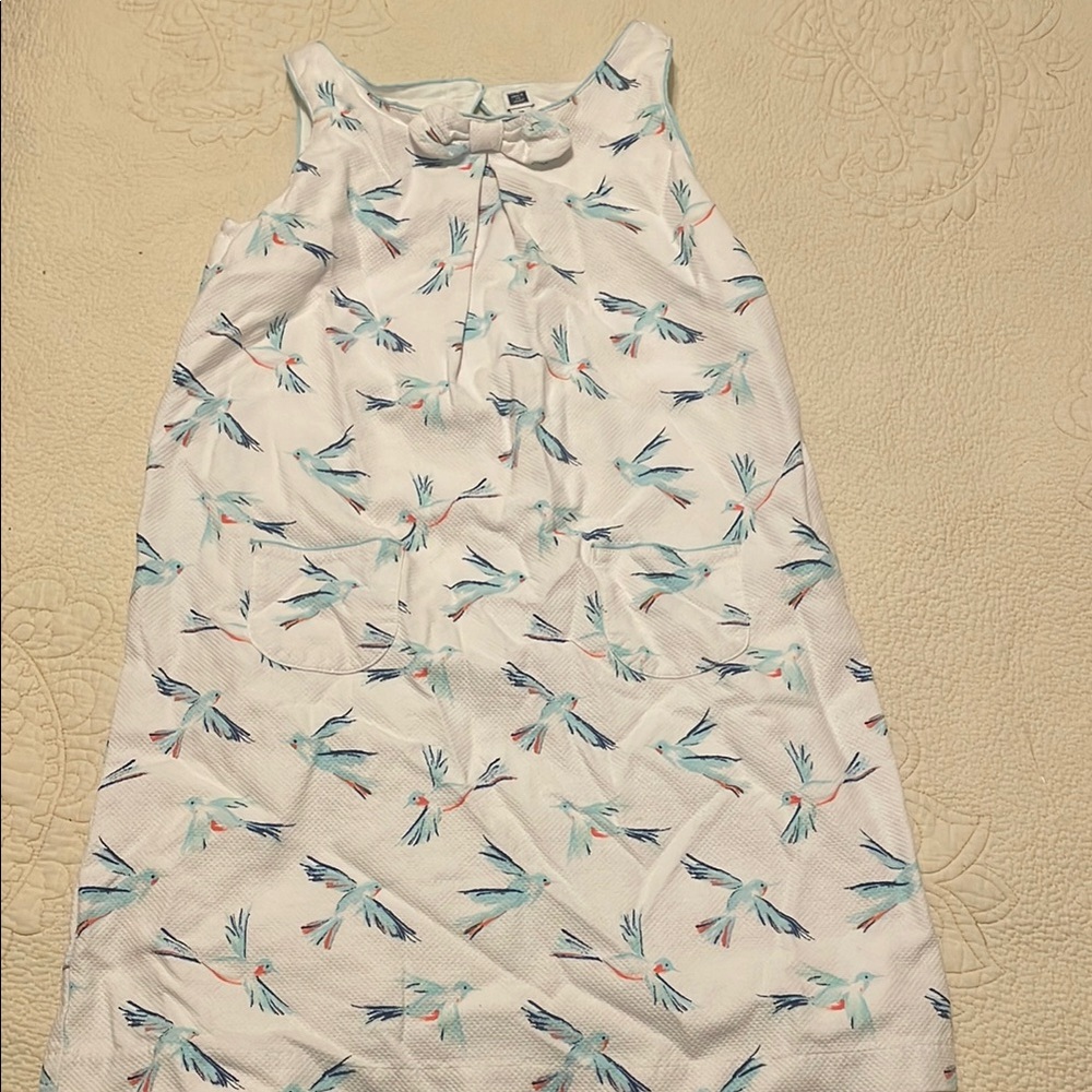 Janie and Jack bird Print Dress
